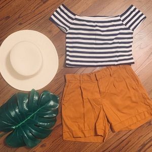 Old Navy Gold Mustard Shorts